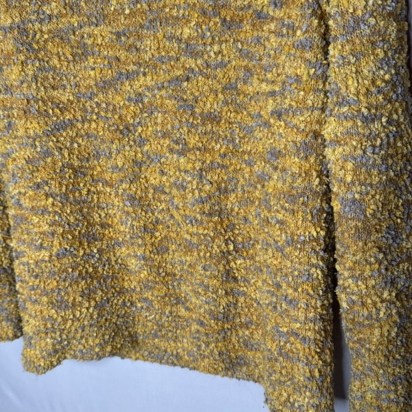 Soft Surroundings Yellow-Multi Cozy Crewneck Sweater - Picture 4 of 8